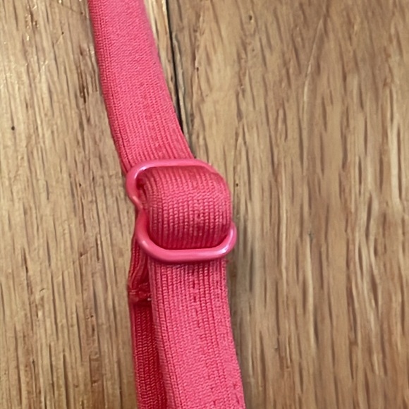 PINK Sport Ultimate Lightly Lined Sports Bra. Coral. Size XL. Adjustable. GUC - Picture 6 of 11